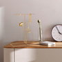 Aberto Design TK-006 Organizador de Joyero de Metal Dorado